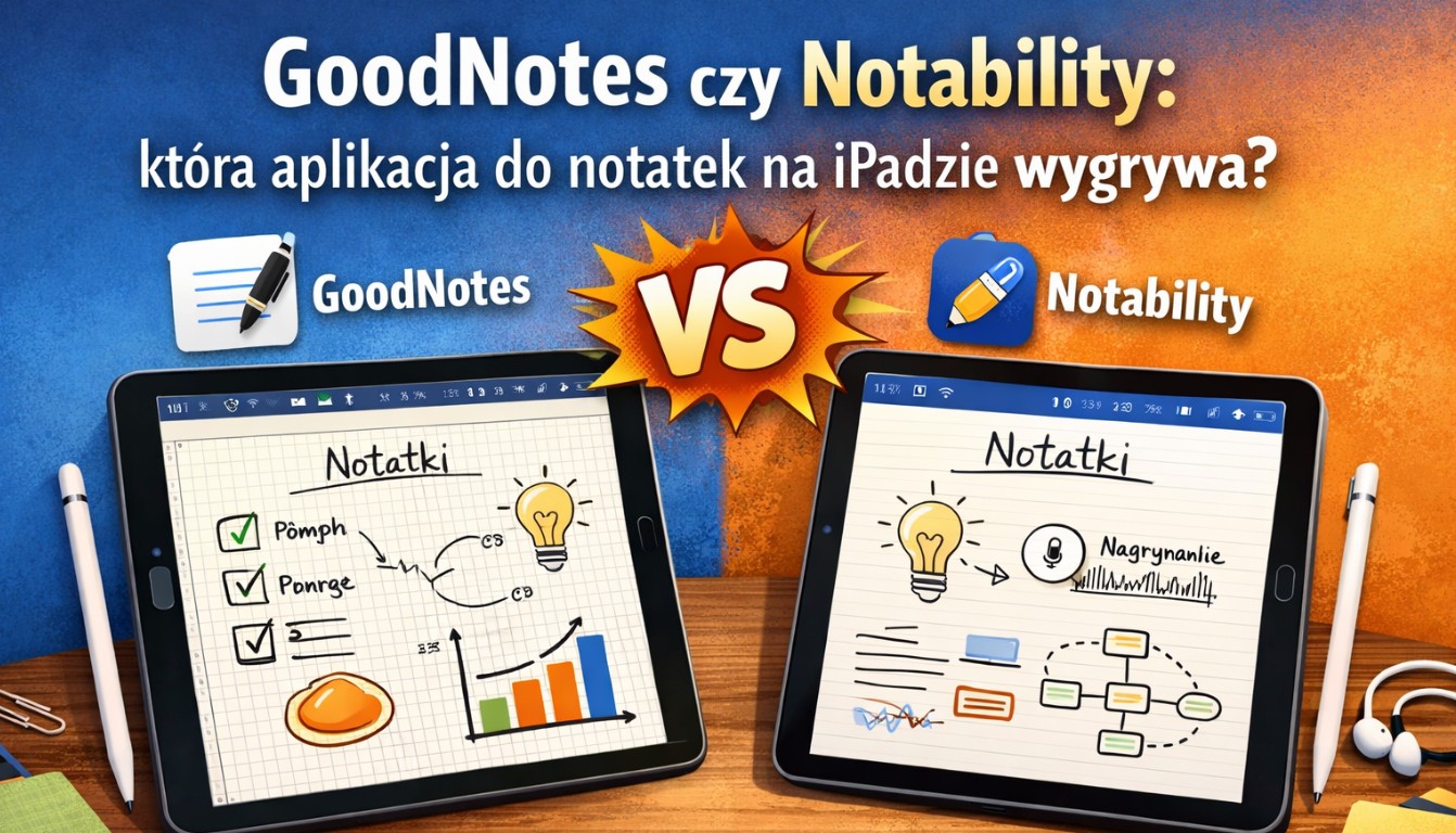 GoodNotes czy Notability: która aplikacja do notatek na iPadzie wygrywa?