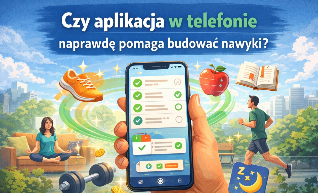 Czy aplikacja w telefonie naprawdę pomaga budować nawyki?